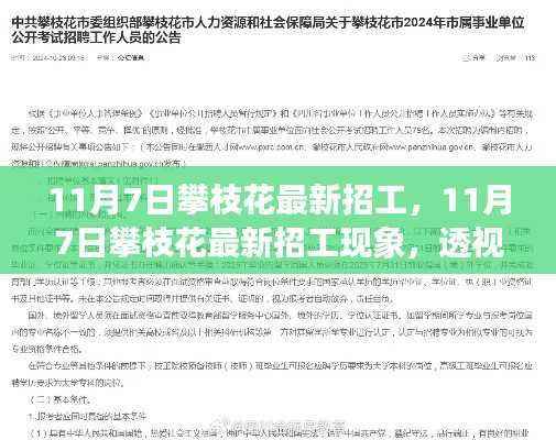 透视攀枝花最新招工现象,利弊与个人选择分析