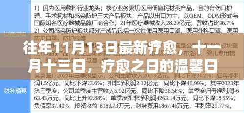 十一月十三日疗愈之日的温馨日常体验
