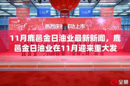 鹿邑金日油业11月迎来重大发展,最新新闻与产业背景分析