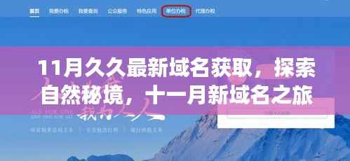 十一月新域名探索之旅,自然秘境中的微笑力量与心灵宁静