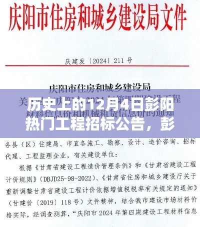 历史见证下的彭阳工程招标公告,自信与成长的力量