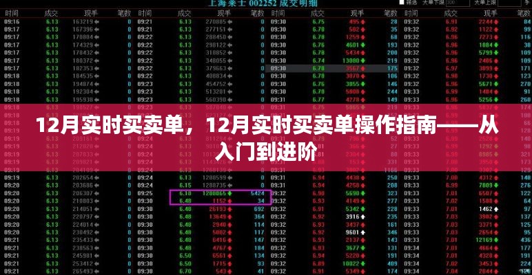 12月实时买卖单操作指南,从入门到进阶