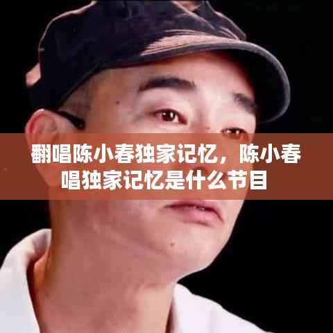 翻唱陈小春独家记忆,陈小春唱独家记忆是什么节目