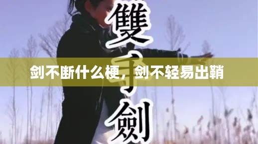 剑不断什么梗,剑不轻易出鞘