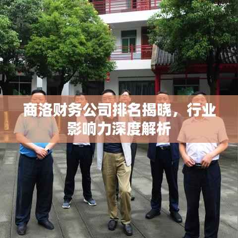 商洛财务公司排名揭晓,行业影响力深度解析